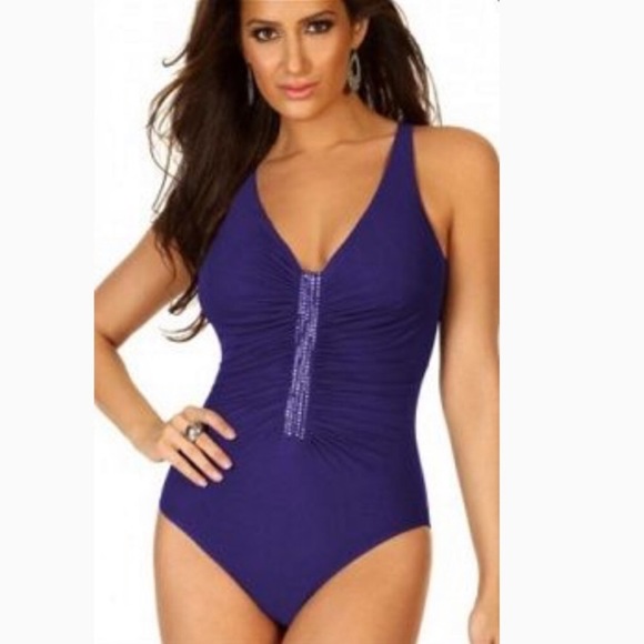 cobalt blue swimsuit uk